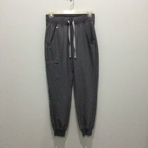 Figs XXS jogger scrub pants gray